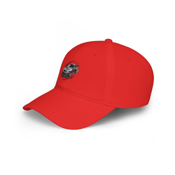 Racing Car Sketch Low Profile Baseball Cap — Car Enthusiast Hat | MPM Tuning Design