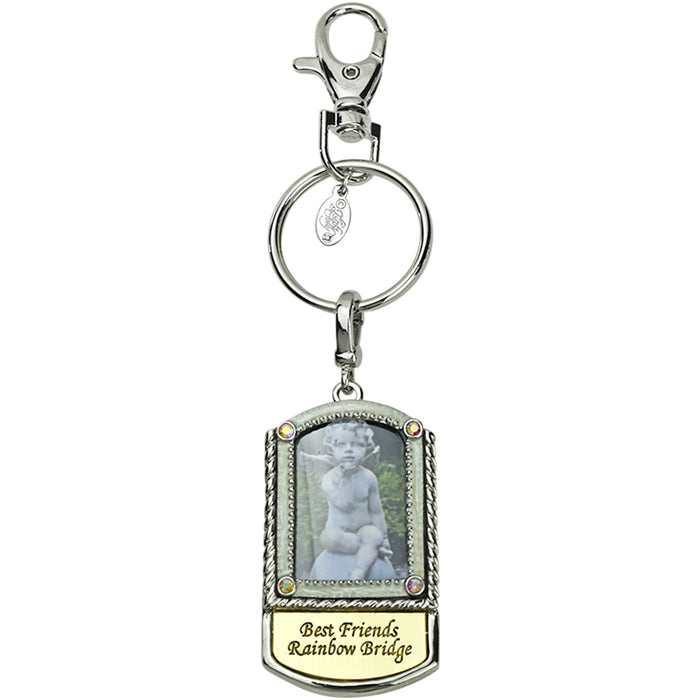 Rainbow Bridge Key Chain Charmer with Free Necklace (Mixed Plate)
