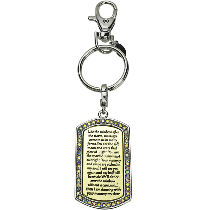 Rainbow Bridge Key Chain Charmer with Free Necklace (Mixed Plate)