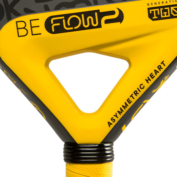 Raquette de padel Lok Be Flow Gen 2 Jaune 2026 - Esprit Padel Shop