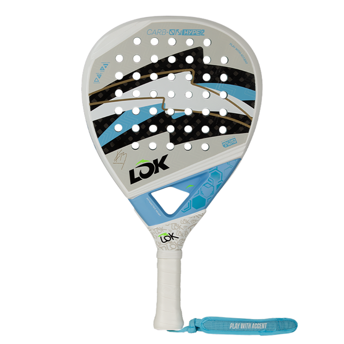 Raquette de Padel Lok Carbon Franco Dal Bianco Gen 2 2026 - Esprit Padel Shop