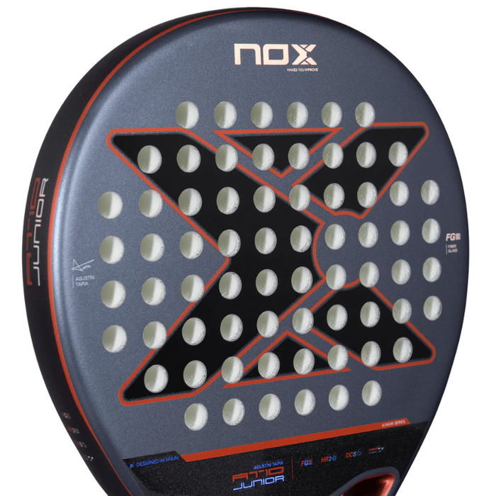 Raquette de padel Nox AT10 Genius Junior by Agustin Tapia 2025 - Esprit Padel Shop