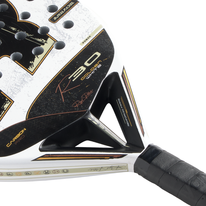 Raquette de padel Royal Padel R30 Golden White - Esprit Padel Shop