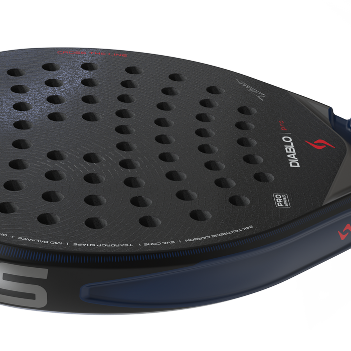 RAQUETTE DE TEST - Raquette de padel Siux Diablo Pro 5 Bleu Marine 2026 - Esprit Padel Shop