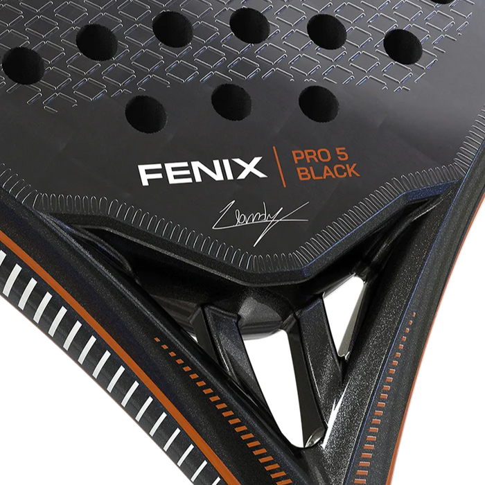 Raquette de padel Siux Fenix Pro V Black Edition - Esprit Padel Shop