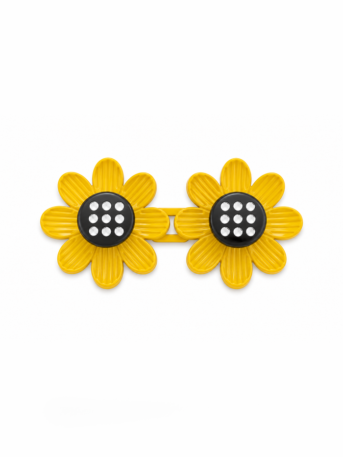 Retro Flower Waist Pin Adjuster - Jeans Tightener