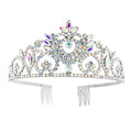 Romantic Dreamer Crystal Fairyland Tiara (Sterling Silvertone)