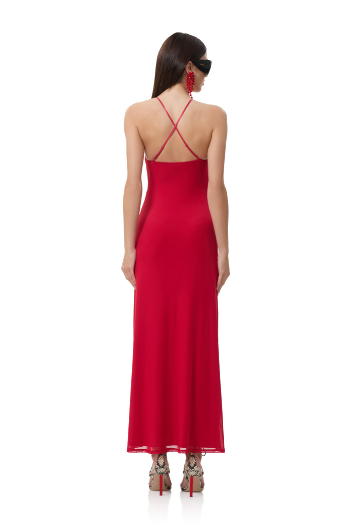 Romy Dress - Kiss Red