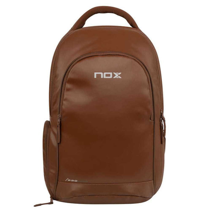 Sac à dos Nox Pro Series Marron 2023 face - Esprit Padel Shop