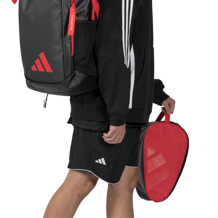 Sac de chaussures Adidas Noir/Rouge - Esprit Padel Shop