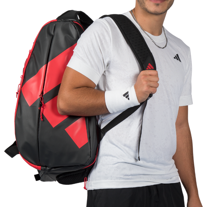 Sac de padel Adidas Multigame 3.5 Noir/Rouge - Esprit Padel Shop