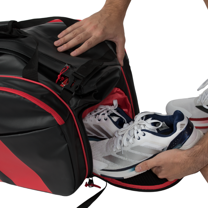 Sac de padel Adidas Multigame 3.5 Noir/Rouge - Esprit Padel Shop