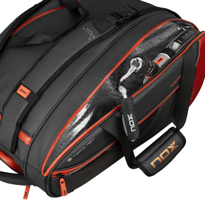 Sac de padel Nox Luxury Open Series 2024 Noir/Rouge - Esprit Padel Shop