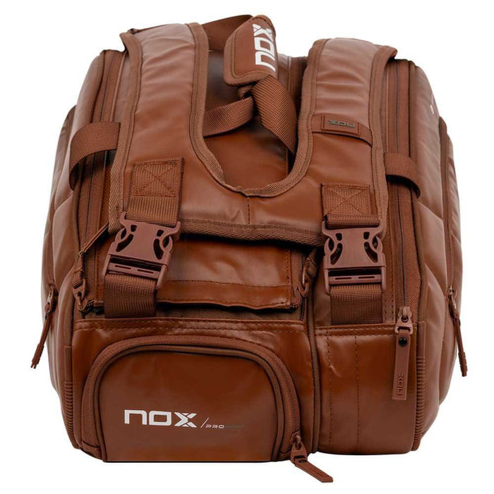 Sac de padel Nox Pro Series Marron 2023 face - Esprit Padel Shop