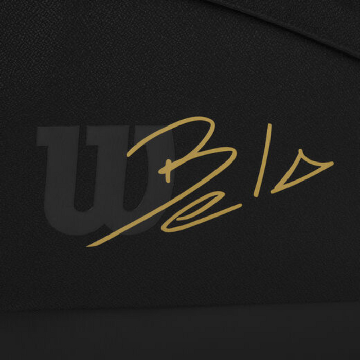 Sac de padel Wilson Bela Super Tour Noir 2024 Logo Bela - Esprit Padel Shop