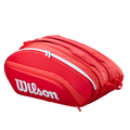 Sac de padel Wilson Bela Super Tour Rouge 2026 - Esprit Padel Shop