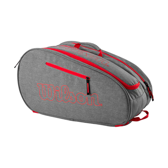 Sac de padel Wilson Team Padel Gris/Orange Face - Esprit Padel Shop