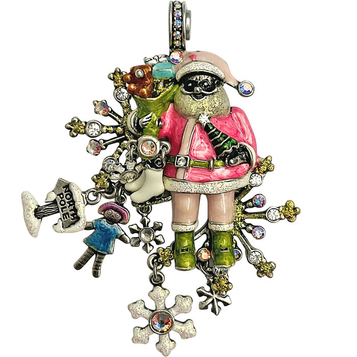 Santa Surprise Magnetic Enhancer (Silver Ox)