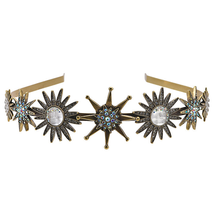 Seaview Moon Star Queen Headband