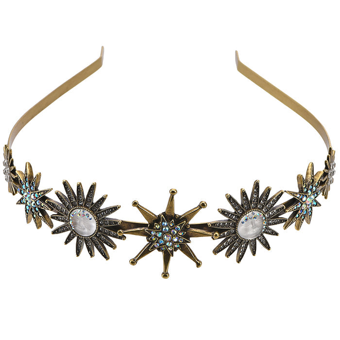 Seaview Moon Star Queen Headband