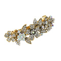 Secret Garden Flower Barrette (Antique Goldtone)