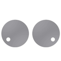 Seima Toilet Seat Hinge Set - Brushed Nickel - The Blue Space