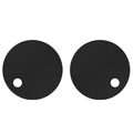 Seima Toilet Seat Hinge Set - Matte Black - The Blue Space