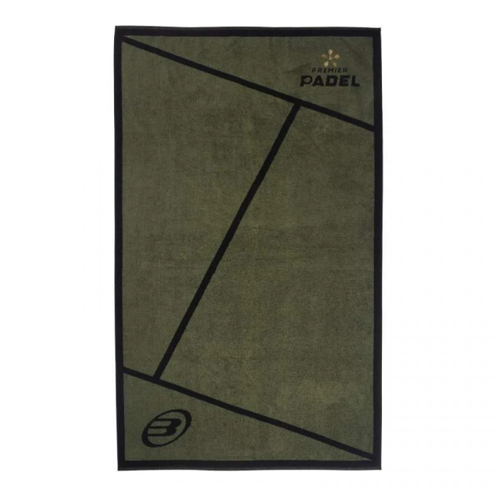 Serviette Bullpadel Premier Padel 150x90cm Vert/Noir - Esprit Padel Shop