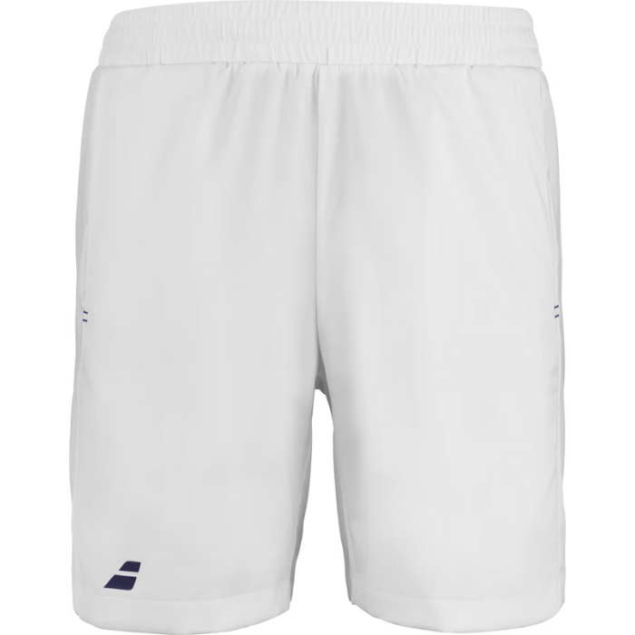 Short Babolat Play Junior Boy Blanc 2024 - Esprit Padel Shop