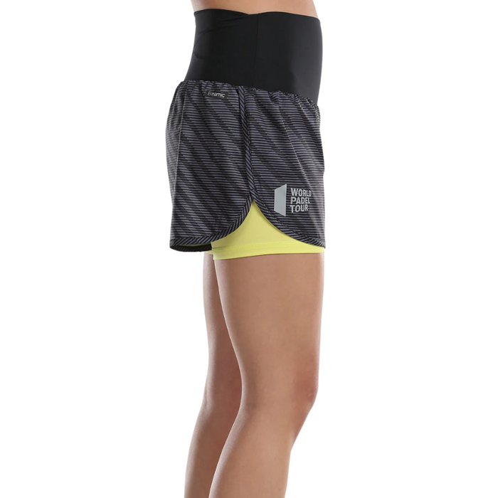 Short Bullpadel Lonja Noir Femme - Esprit Padel Shop