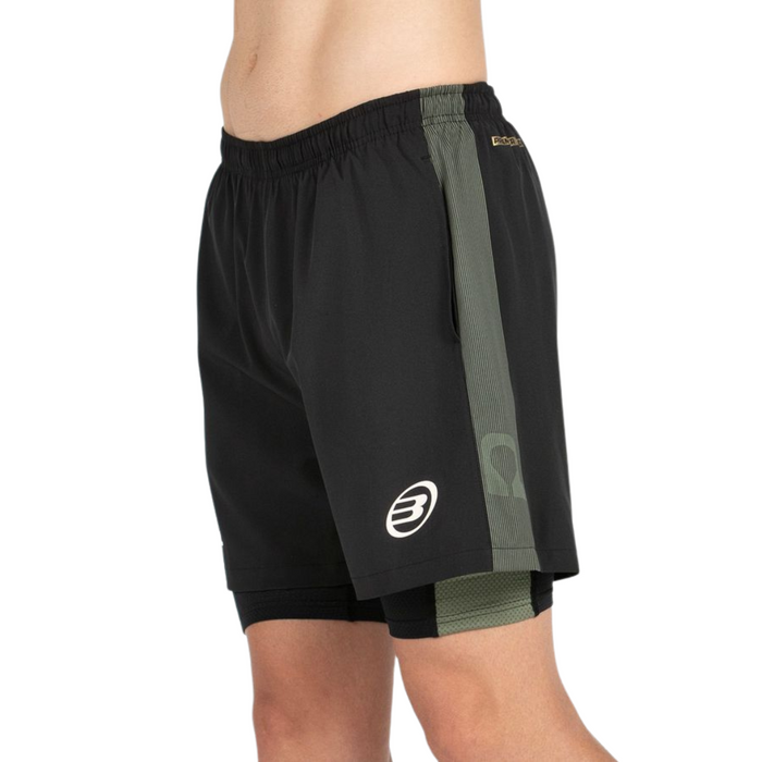 Short Bullpadel Pingu Noir - Esprit Padel Shop