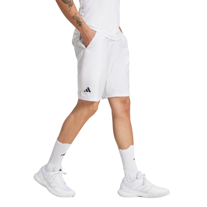 Short Adidas Club 3 Stripes Blanc - Esprit Padel Shop