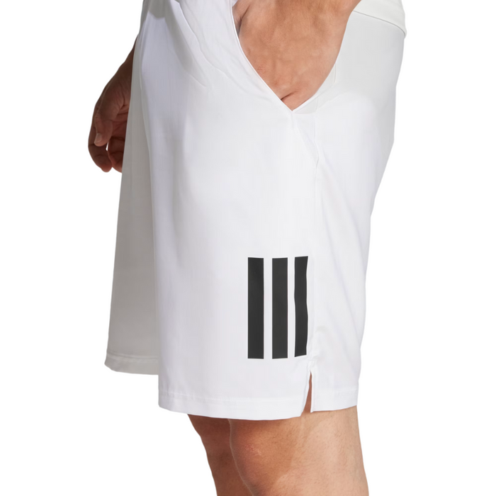 Short Adidas Club 3 Stripes Blanc - Esprit Padel Shop