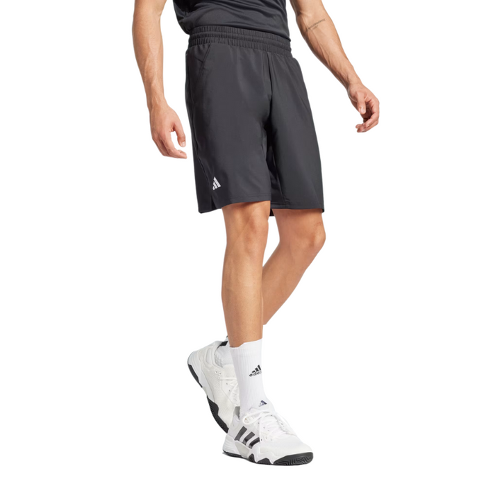 Short Adidas Club 3 Stripes Noir - Esprit Padel Shop