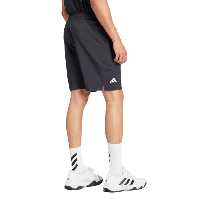 Short Adidas Club 3 Stripes Noir - Esprit Padel Shop