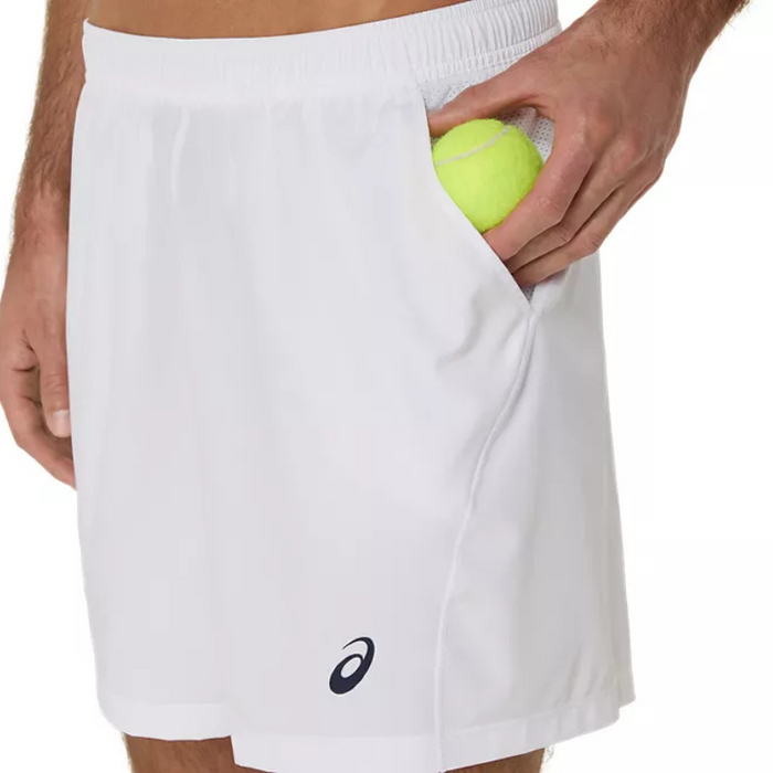 Short Asics Court 7in Blanc - Esprit Padel Shop