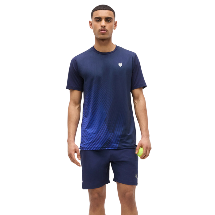 Short K-Swiss Hypercourt 7" Shorts 3 Bleu Marine - Esprit Padel Shop