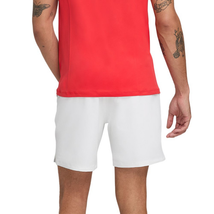 Short Wilson Team 7" Blanc - Esprit Padel Shop