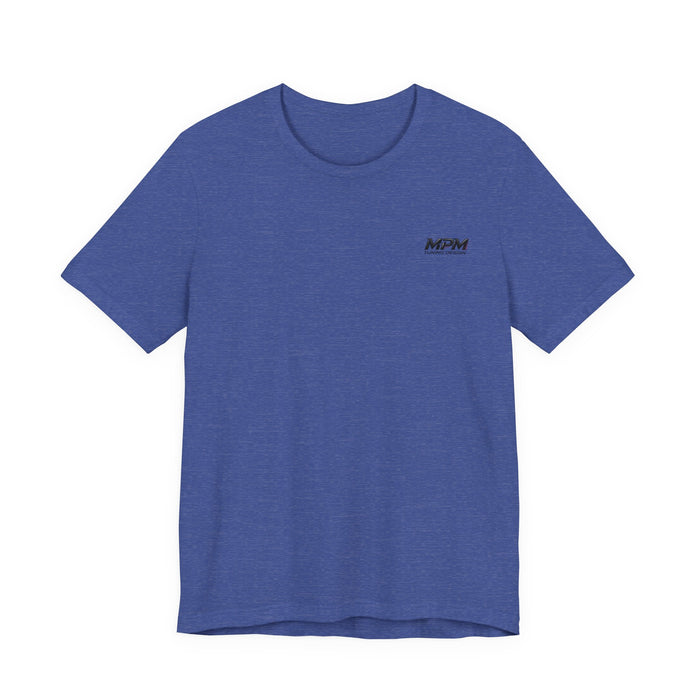Silver Sports Car Skyline Graphic T-Shirt – MPM Tuning Design
