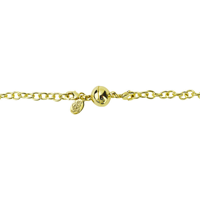 Simply Charming Add A Charm 20" Magnetic Closure Necklace (Goldtone)