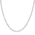 Simply Charming Add A Charm 20" Magnetic Closure Necklace (Sterling Silvertone)