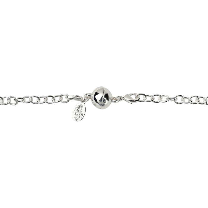 Simply Charming Add A Charm 20" Magnetic Closure Necklace (Sterling Silvertone)