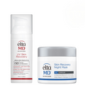 Two skincare products from elta MD on a white background