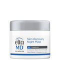 A jar of EltaMD Skin Recovery Night Mask with the brand's logo and product information on the label.