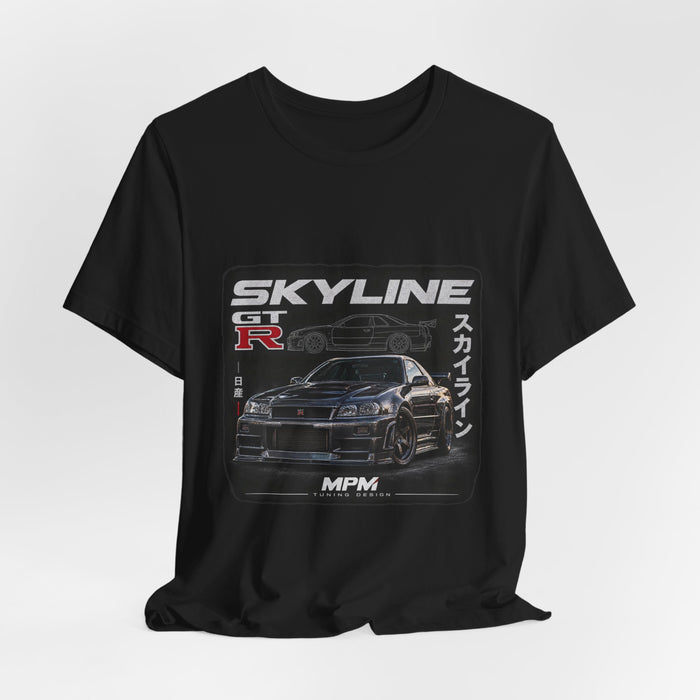Skyline GT-R Tee — JDM Nissan Car Graphic T-Shirt
