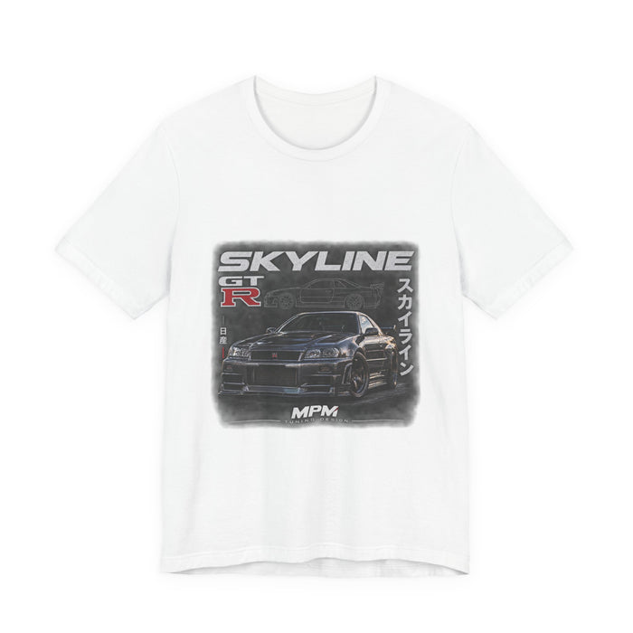 Skyline GT-R Tee — JDM Nissan Car Graphic T-Shirt