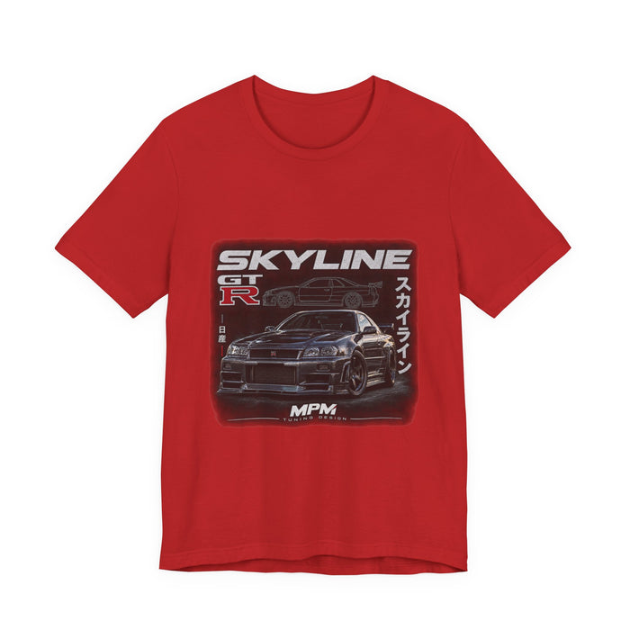 Skyline GT-R Tee — JDM Nissan Car Graphic T-Shirt