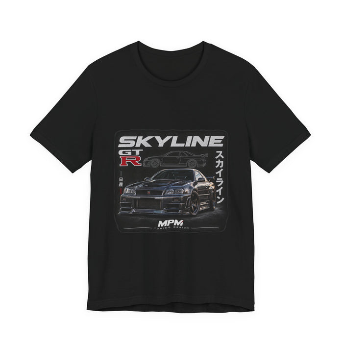 Skyline GT-R Tee — JDM Nissan Car Graphic T-Shirt