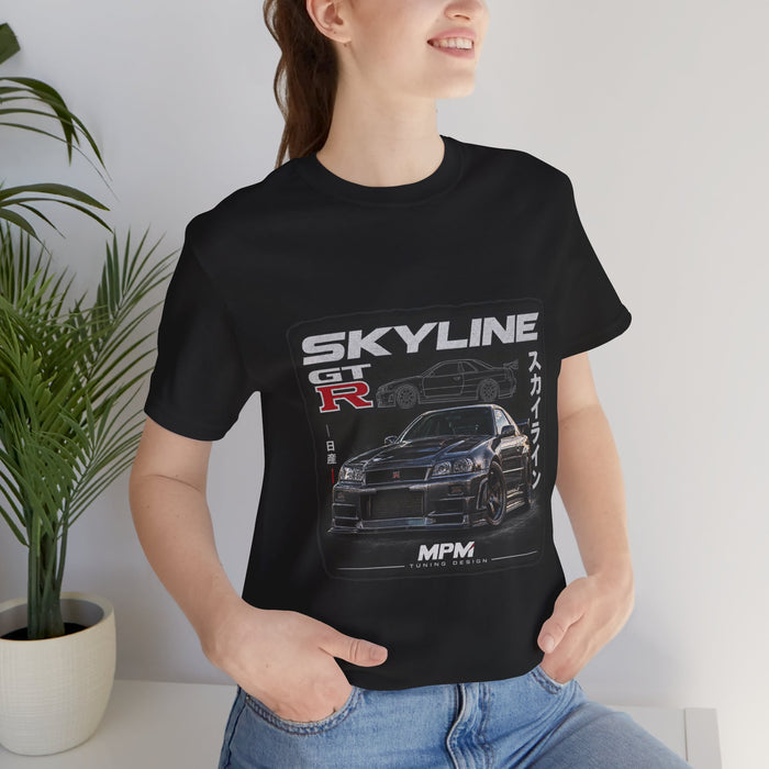 Skyline GT-R Tee — JDM Nissan Car Graphic T-Shirt