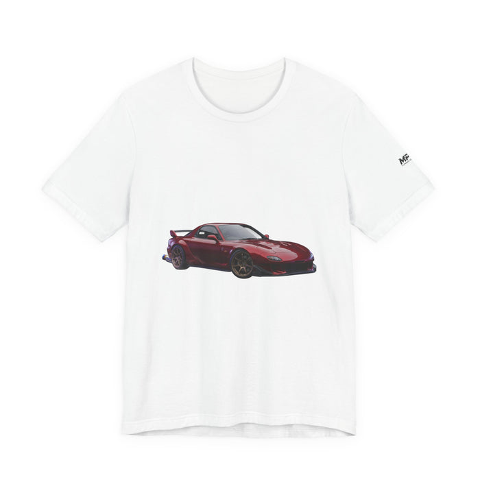 Sports Car Graphic Tee — Red Racing Coupe T-Shirt